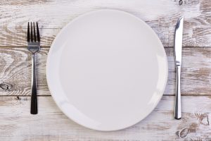 empty plate